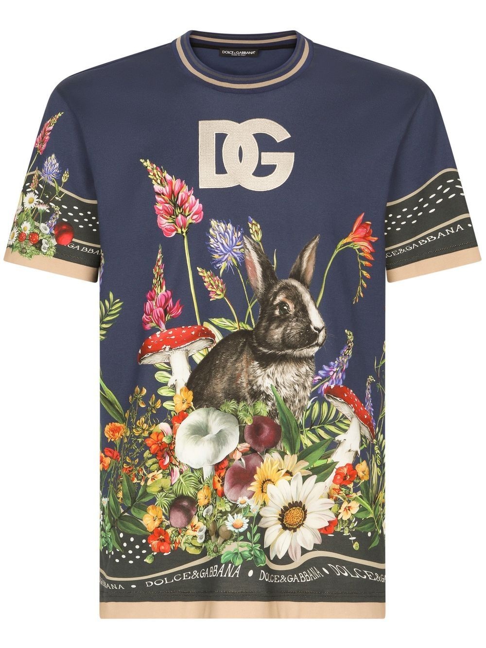 graphic-print short-sleeve T-shirt - 1