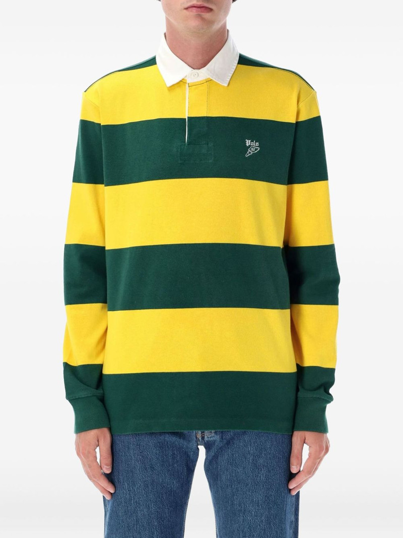rugby-stripe polo shirt 1