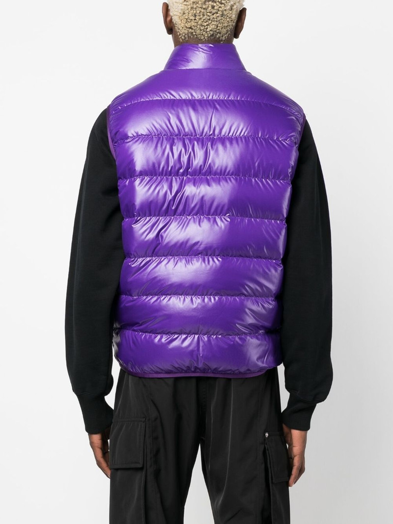 Aube zipped padded gilet 4