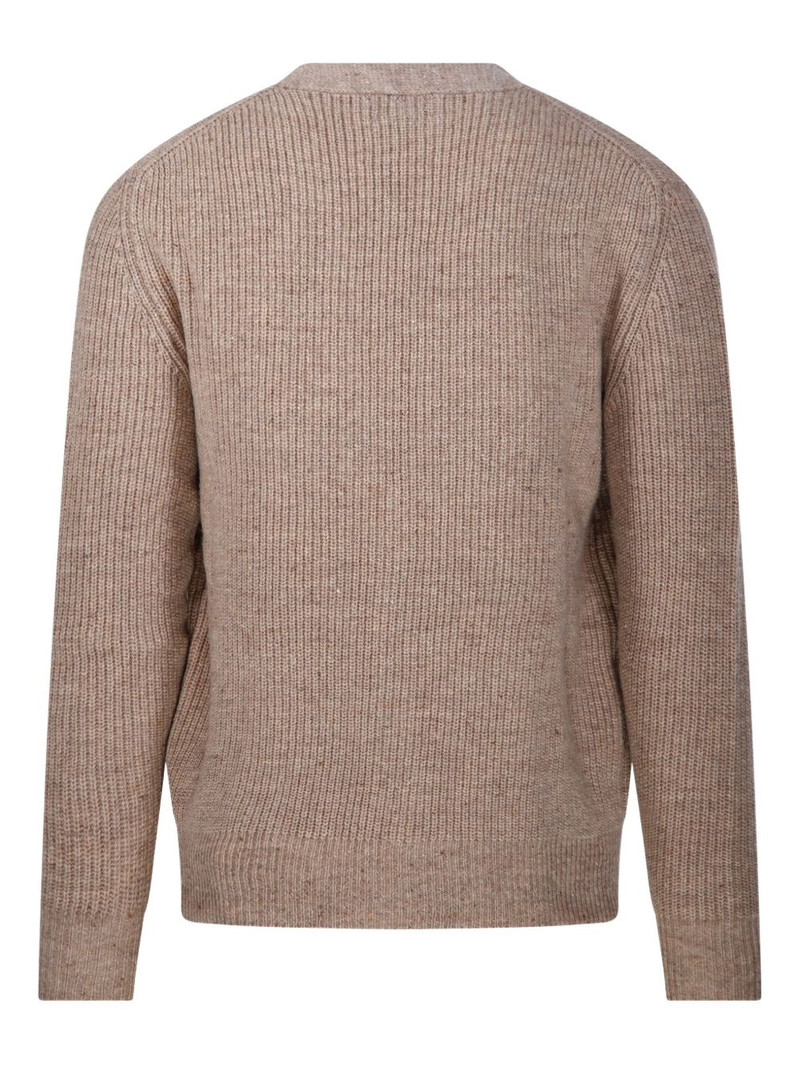 LARDINI button-fastening cardigan outlook