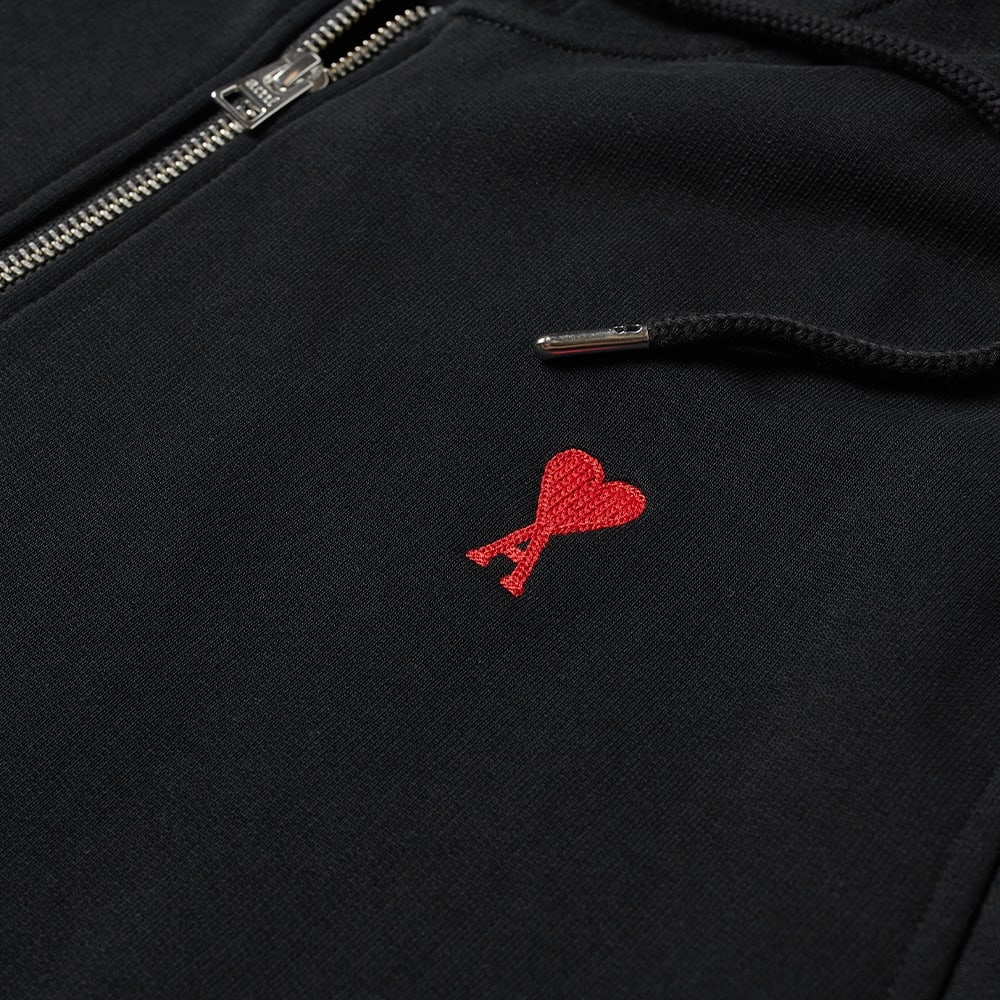 AMI A Heart Zip Through Hoody - 3