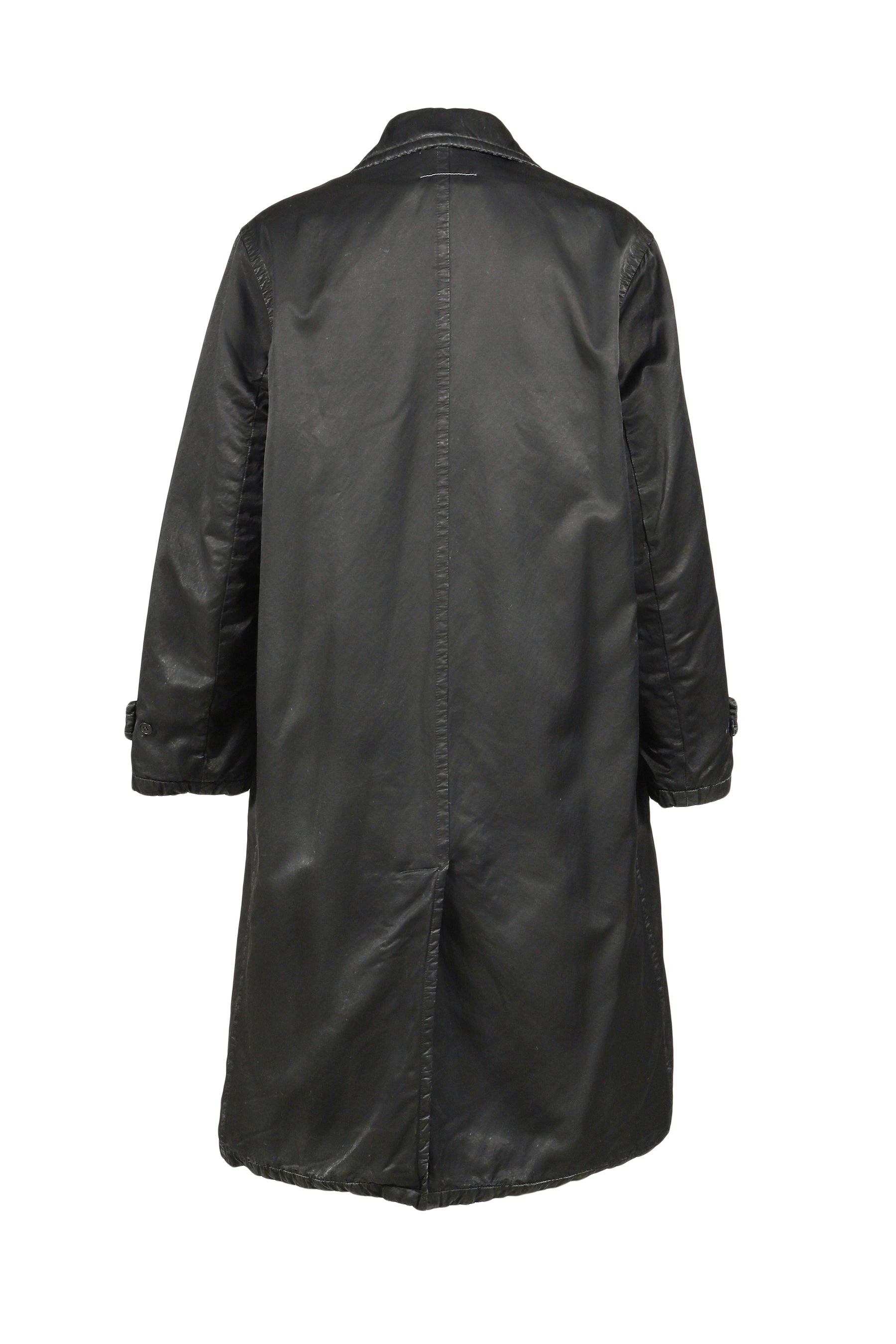 COAT / WASHED BLK - 2