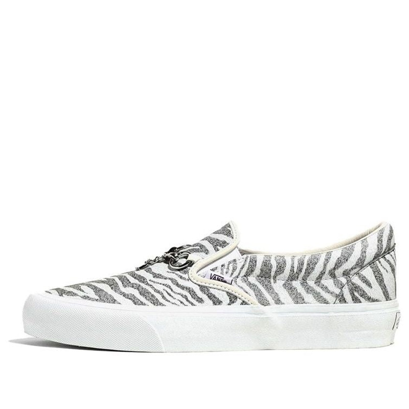 Vans Needles x Vault Classic Slip-On V 'Animal Print - White' VN0A3QXY2GT - 1