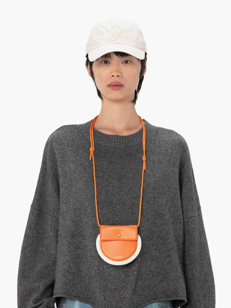 JW Anderson BUMPER-MOON LEATHER COIN PURSE outlook