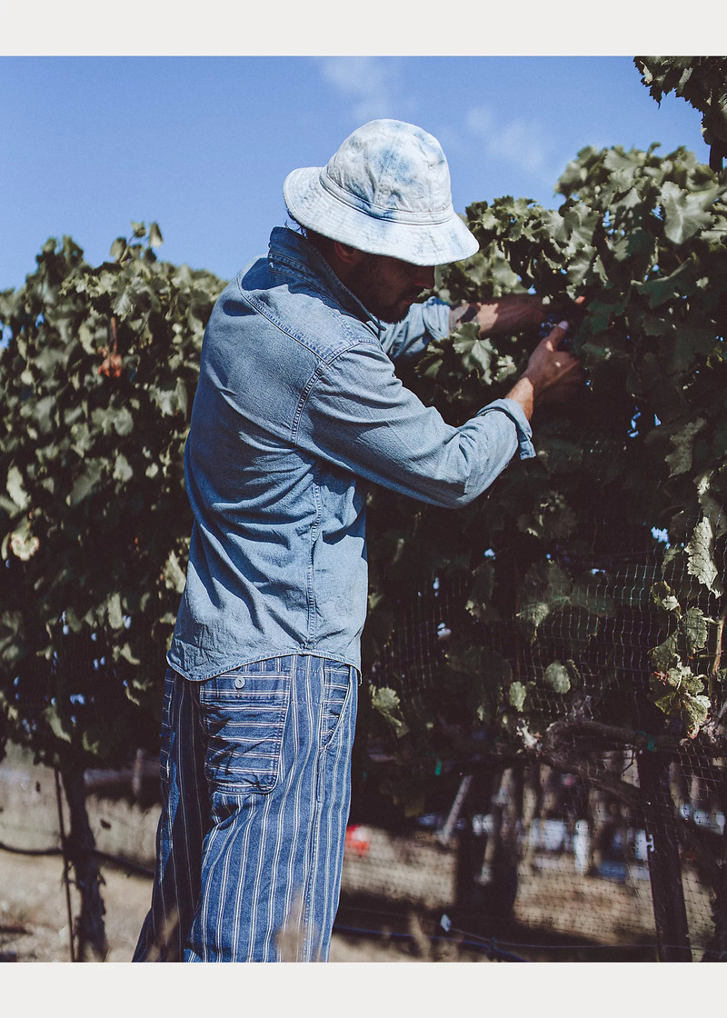 Indigo Denim Bucket Hat 4