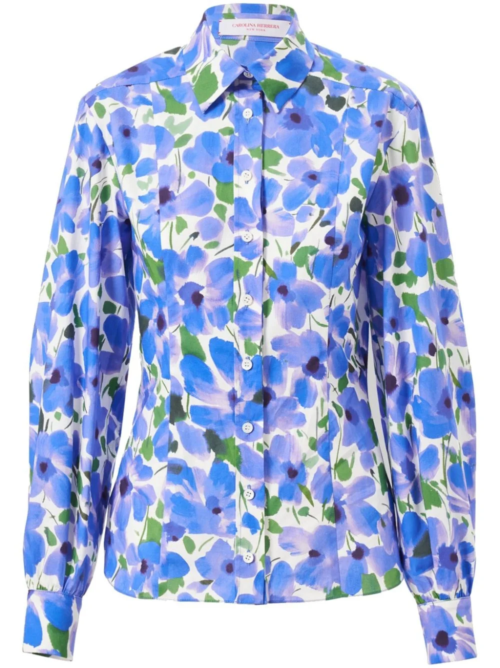 floral-print blouse - 1