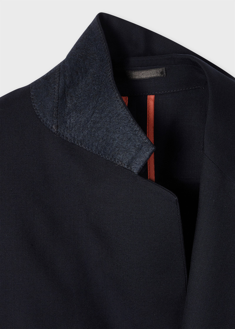 Paul Smith A Suit To Travel In - Black Wool Stitch Suit outlook