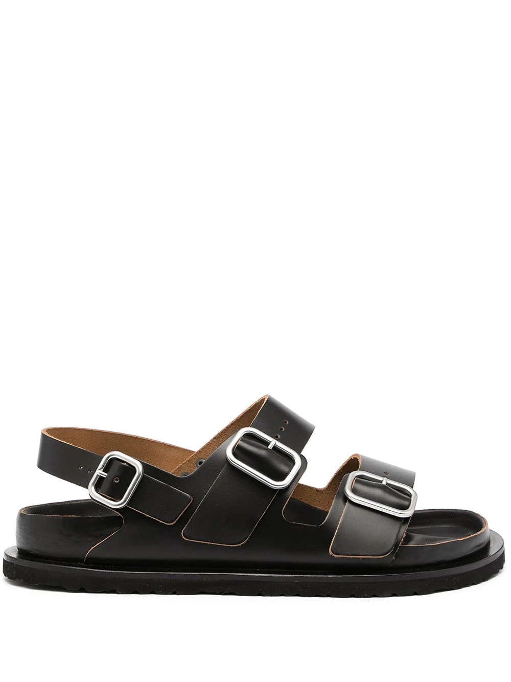 buckled-strap sandals - 1