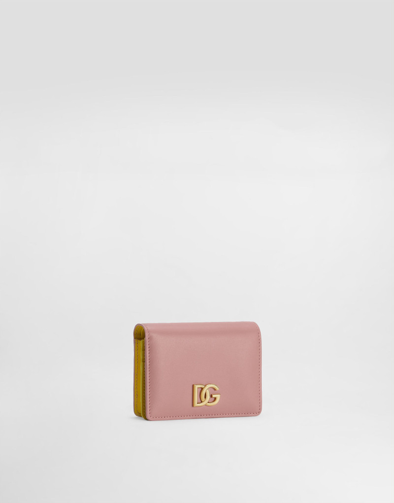 Dolce & Gabbana Calfskin wallet with DG logo outlook