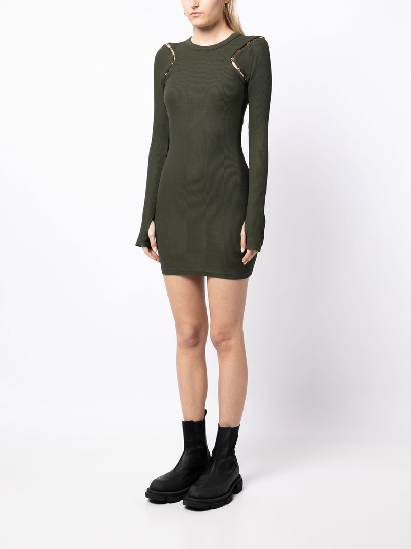 Hook & Eye ribbed dress 3
