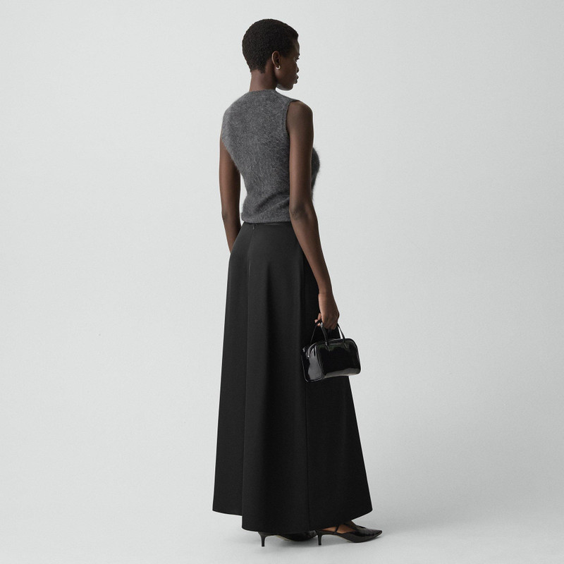 Theory A-Line Maxi Skirt in Satin outlook