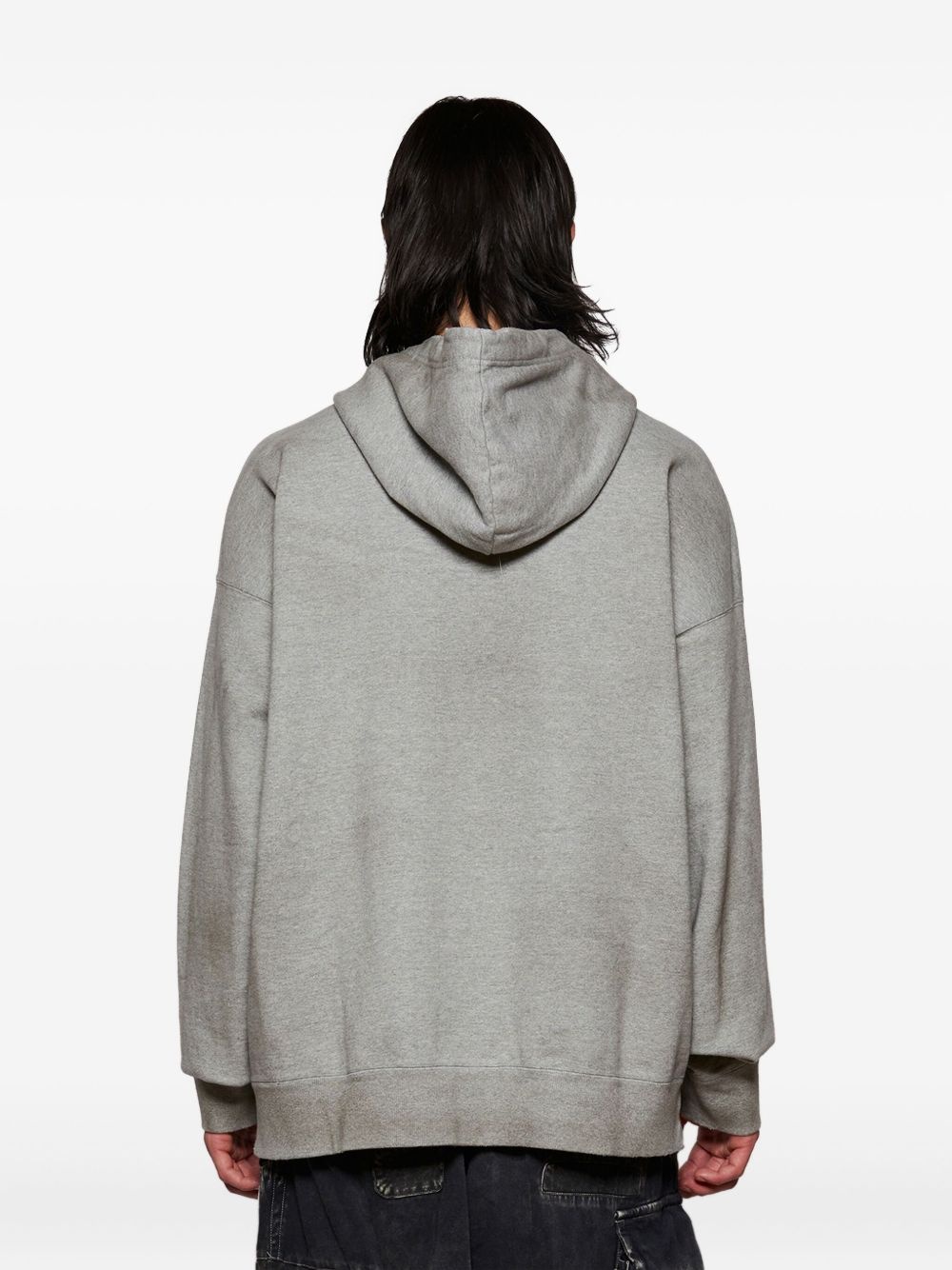 smile-graphic hoodie - 5