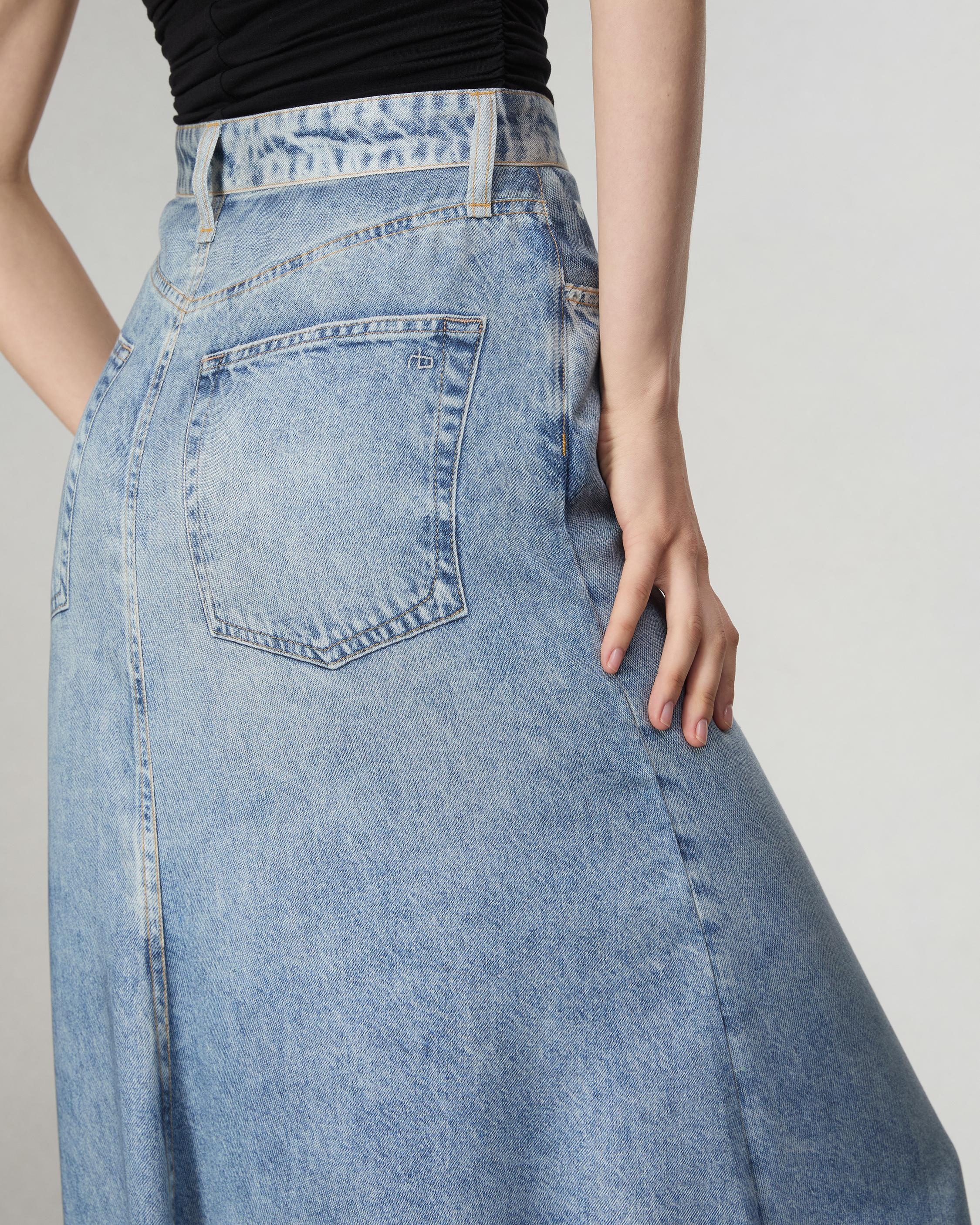 Liquid Miramar Maxi Skirt - 6