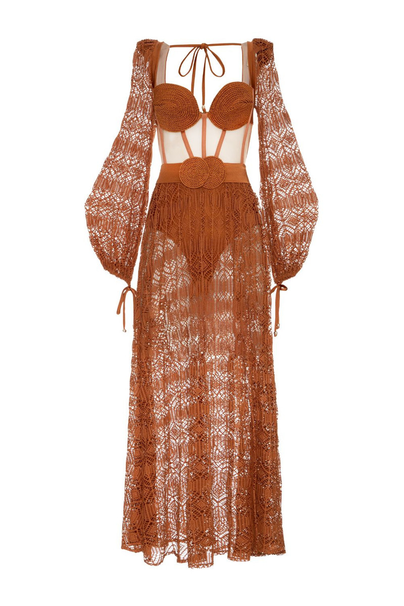 PINE LACE BUSTIER DRESS 1
