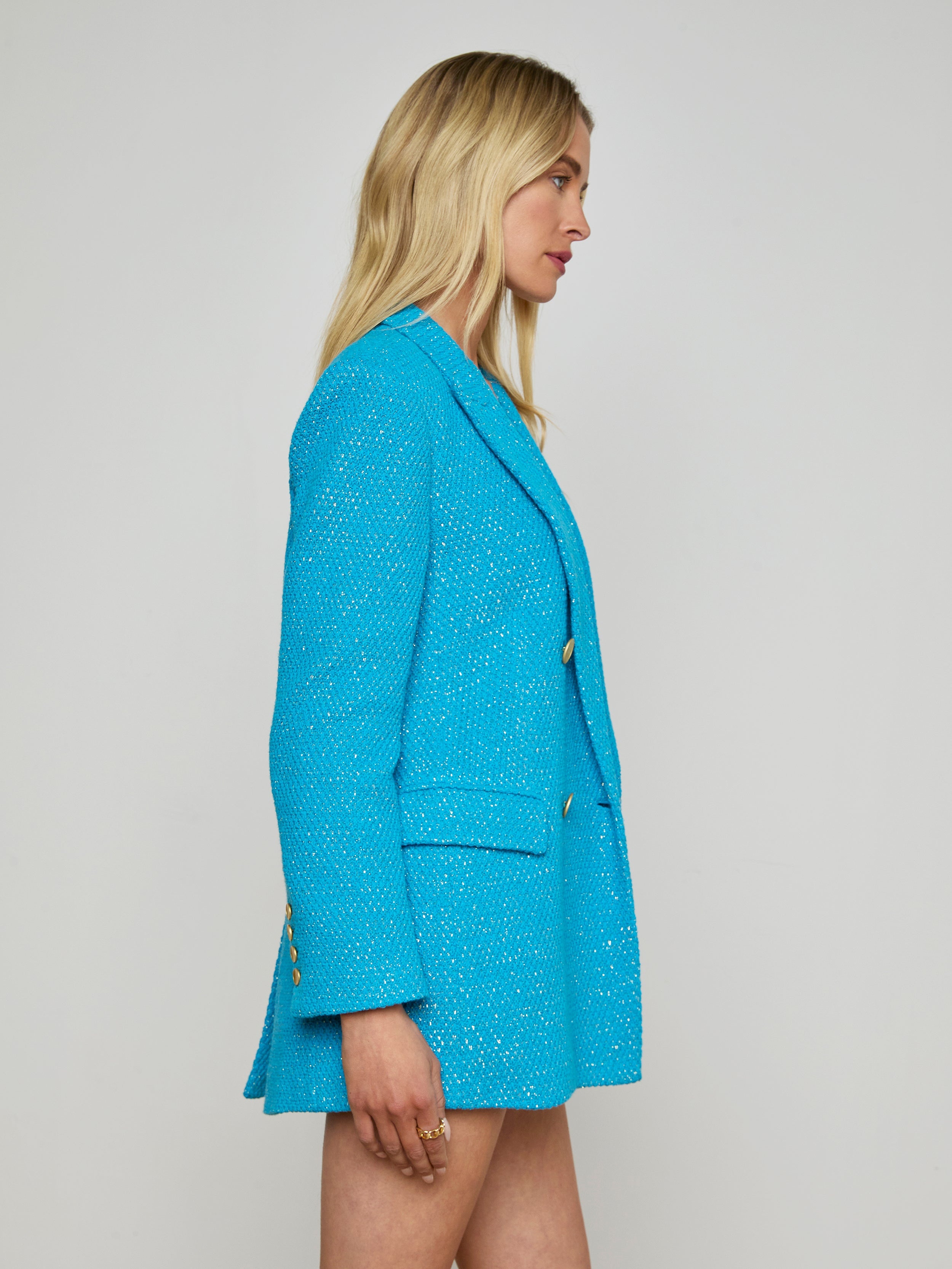 Riva Oversized Knit Blazer - 3