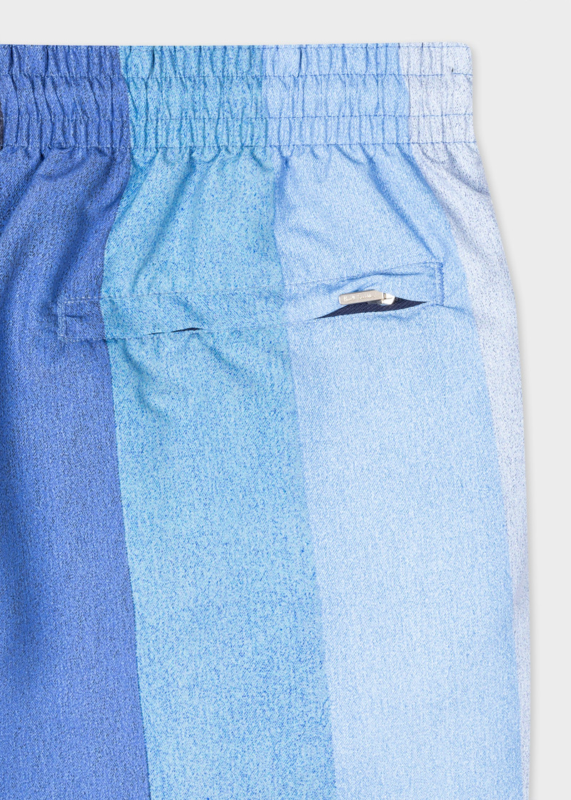 Paul Smith Blue 'Big Stripe' Swim Shorts outlook