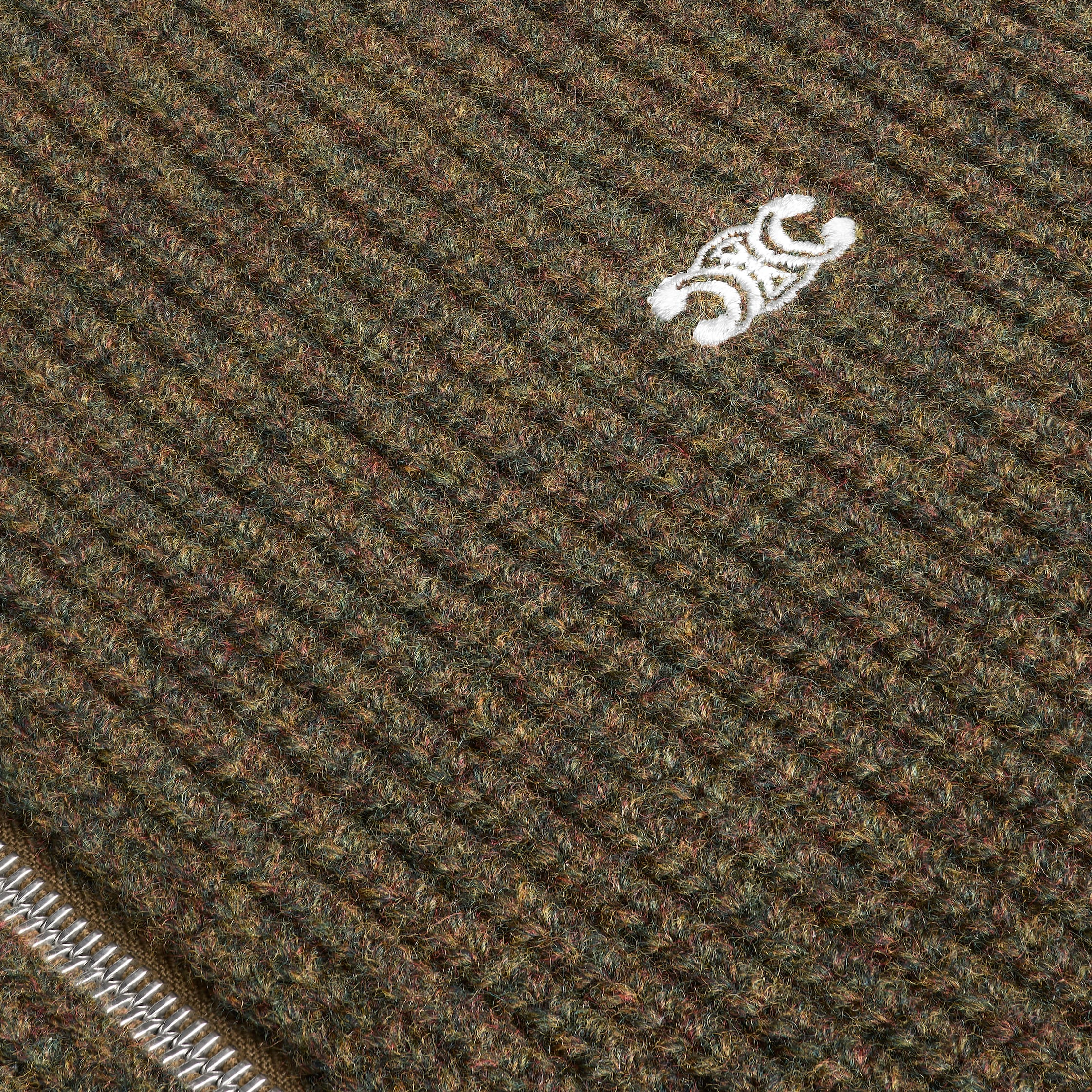 triomphe trucker sweater IN ribbed wool - 4