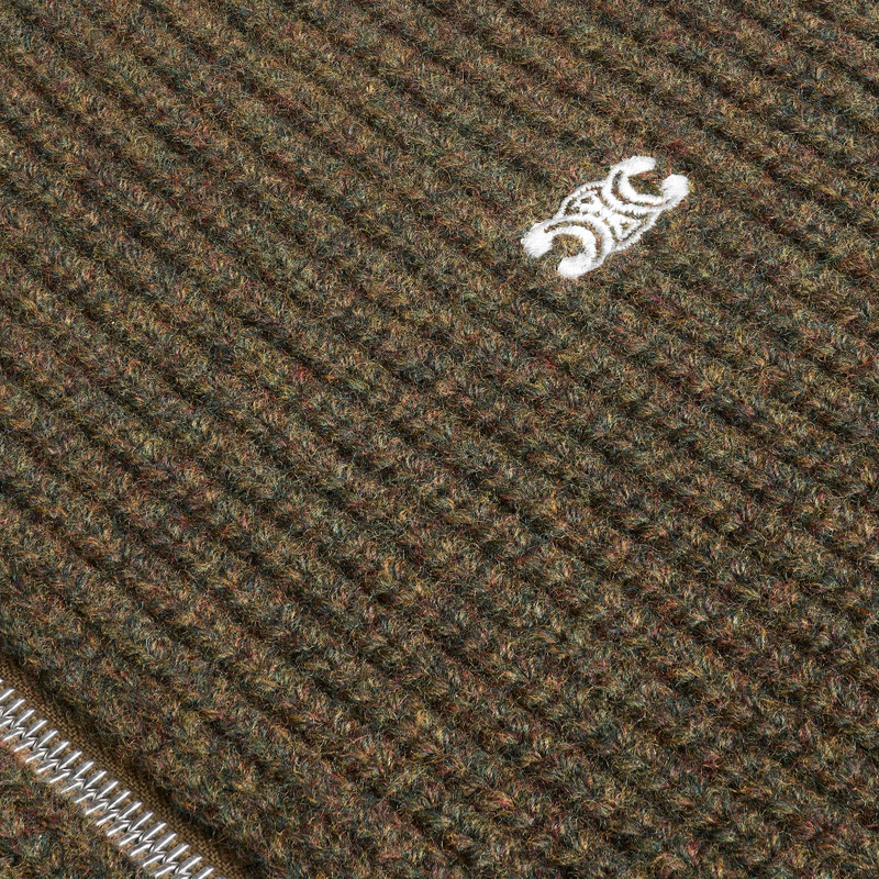 triomphe trucker sweater IN ribbed wool 4