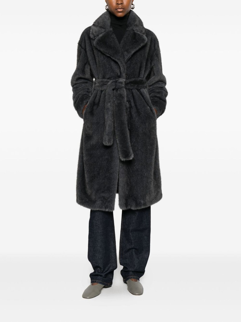 Herno belted coat outlook