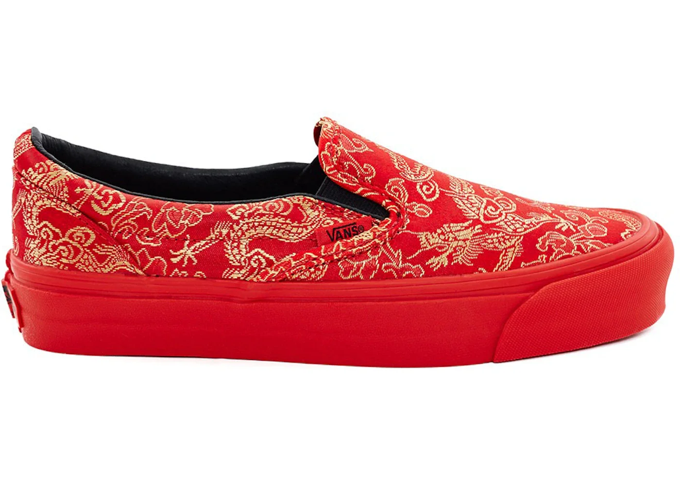 Vans Classic Slip-On Opening Ceremony Qi Pao Red - 1