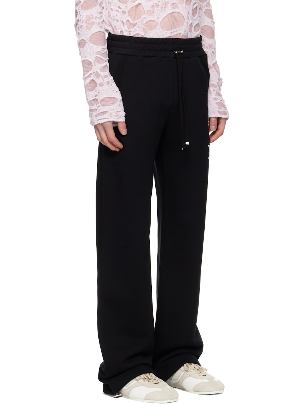 Black MA Core Logo Lounge Pants - 2