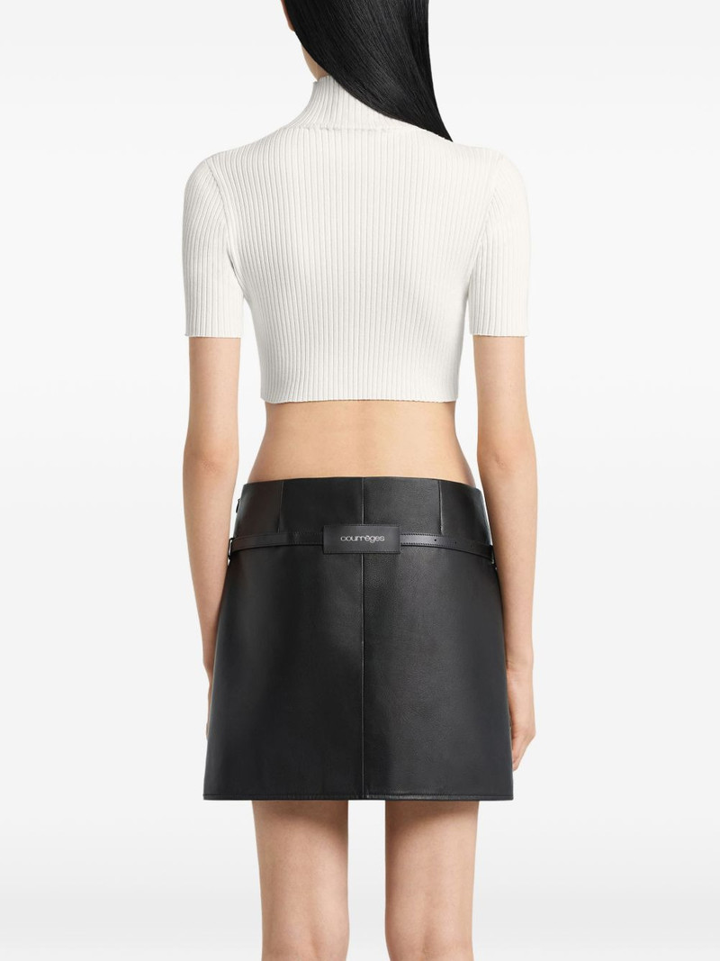 logo-detail cropped sweater 5