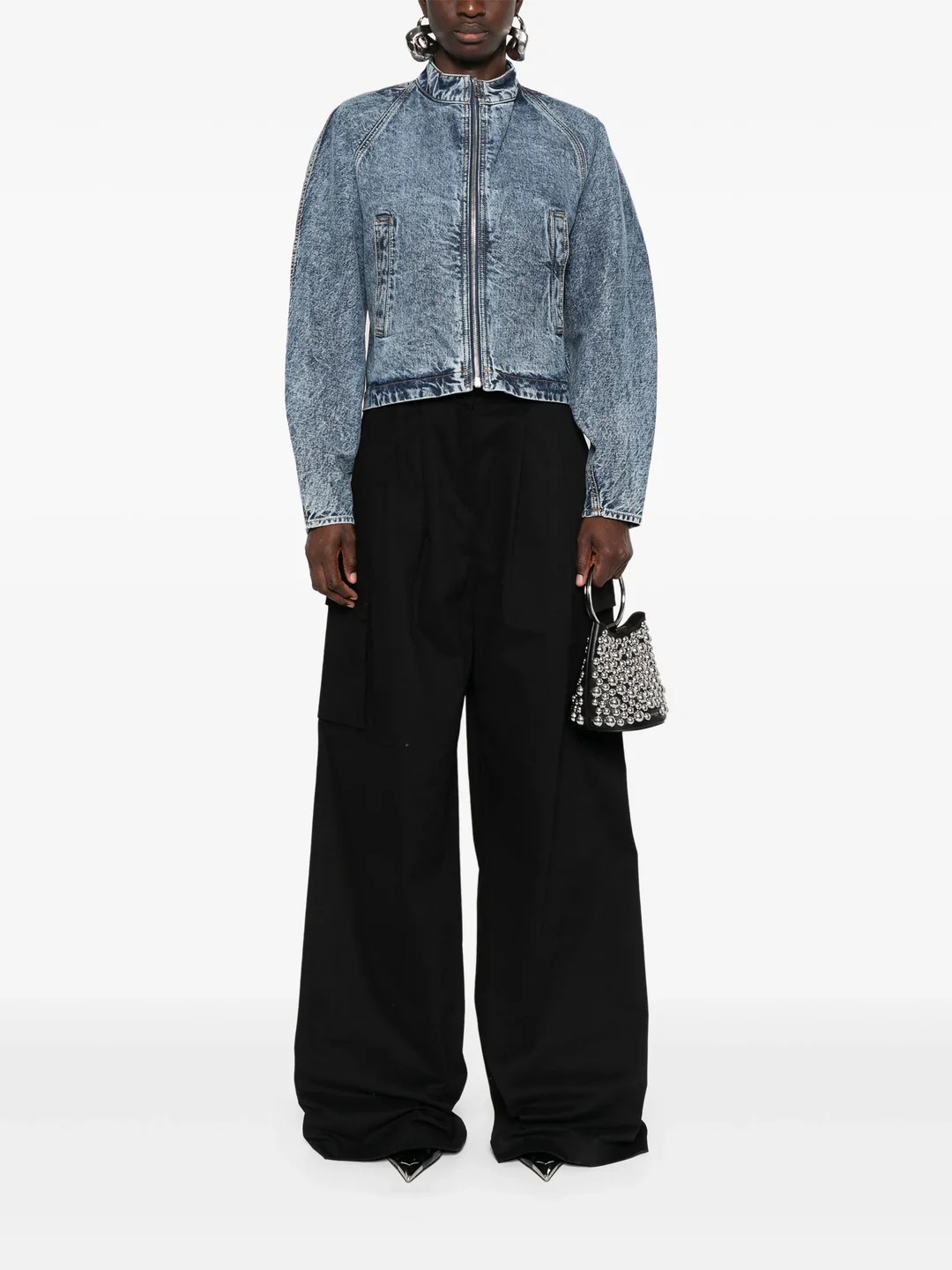 Alaïa Round Racing Jacket | club21 | REVERSIBLE