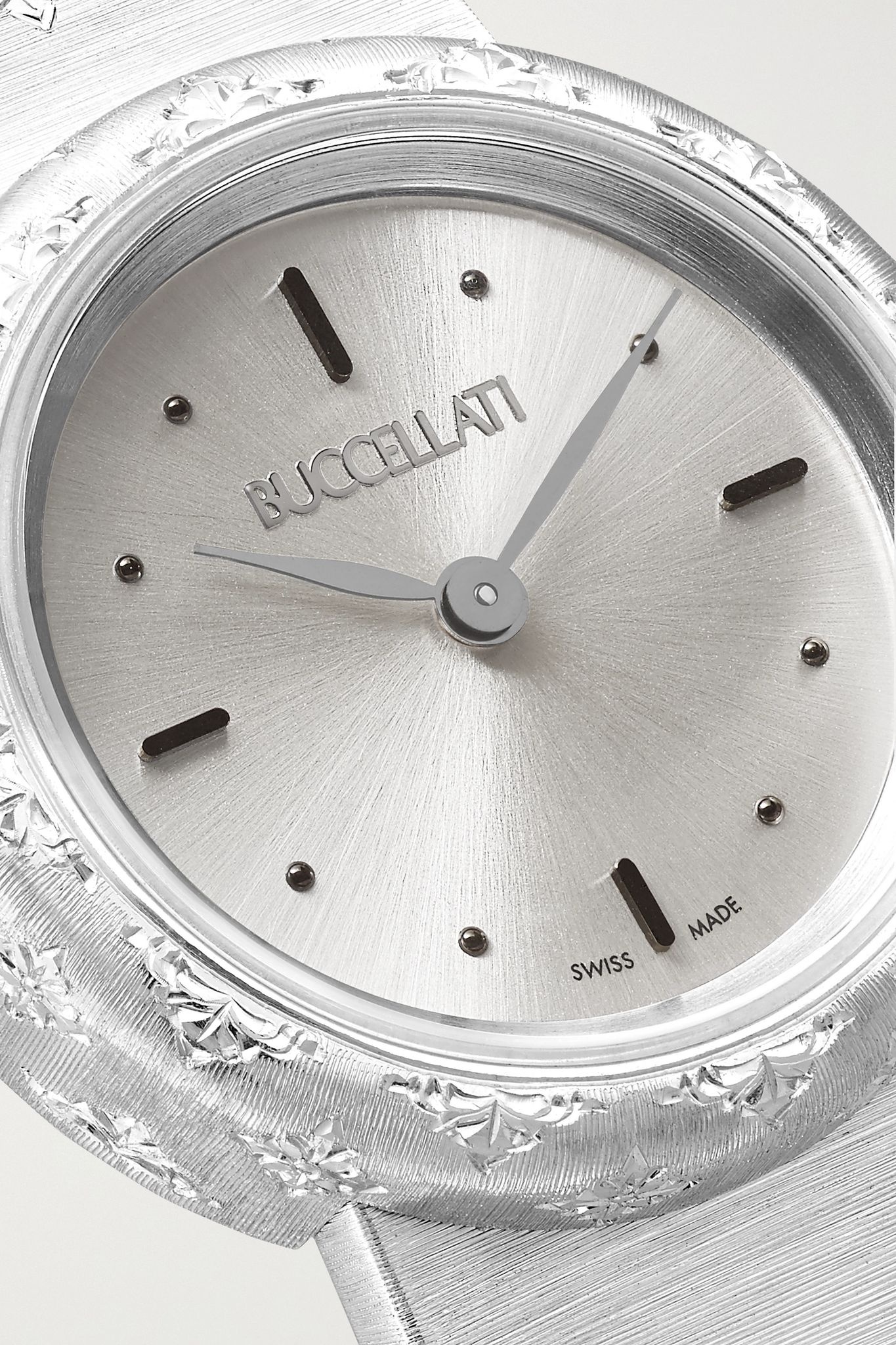 Macri 24mm 18-karat white gold and diamond watch - 5