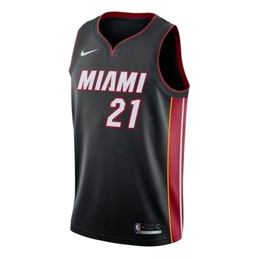 Nike Icon Edition NBA Team limited Jersey SW Fan Edition Miami Heat 21 Black 864487-010 - 1