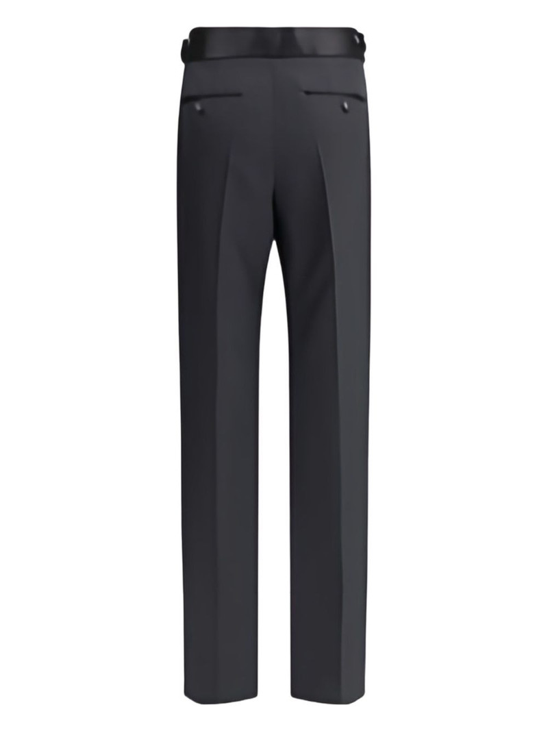 TOM FORD satin-waistband trousers outlook