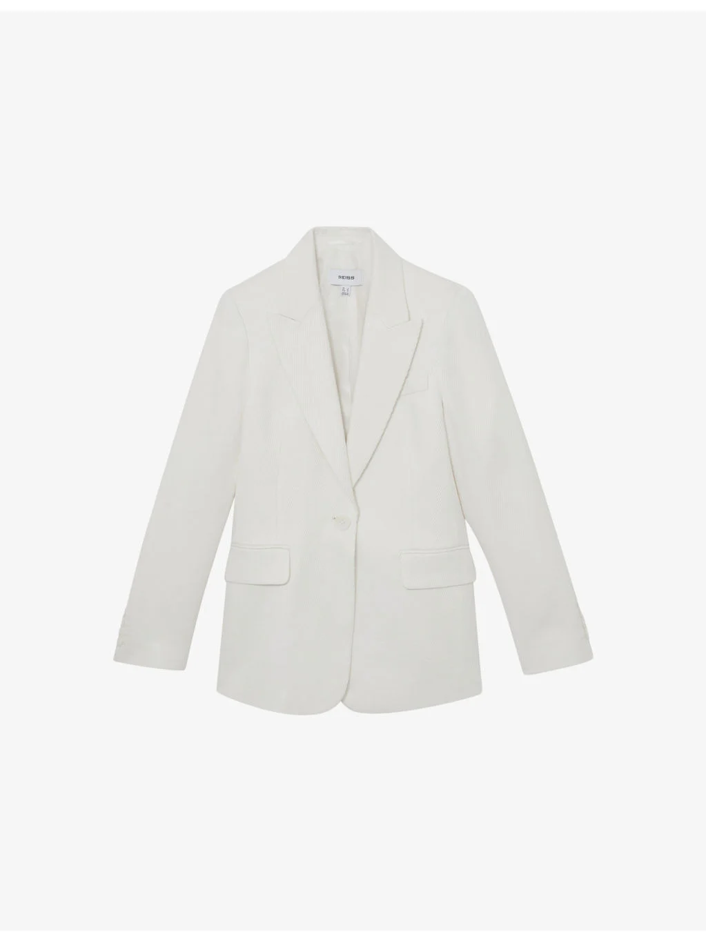 Alyx Single-Breasted Linen-Blend Blazer - 1