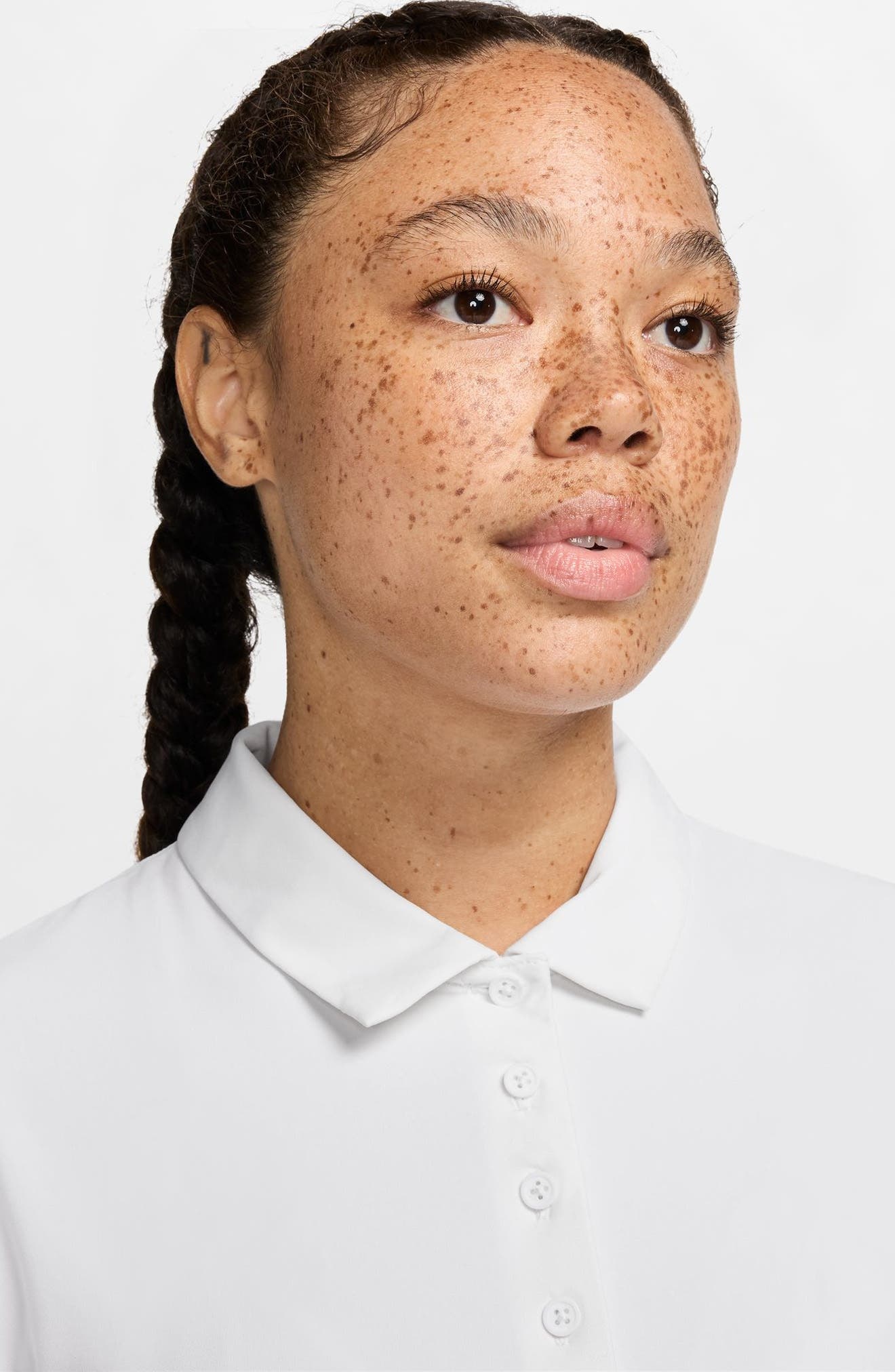 Nike Victory Dri-FIT Polo in 100 White/black at Nordstrom - 3