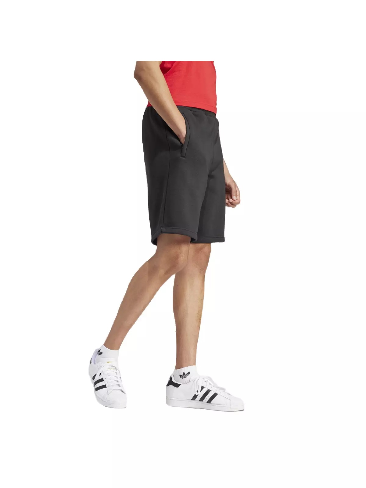 Originals Men's Trefoil Essentials Lifestyle Shorts -Black - 5