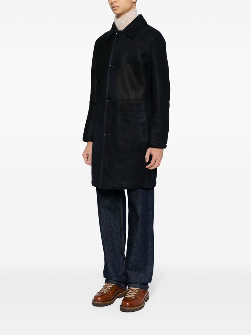 single-breasted leather coat 3