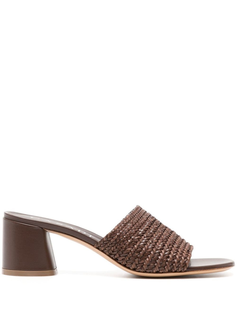 Hanoi 60mm woven mules 1