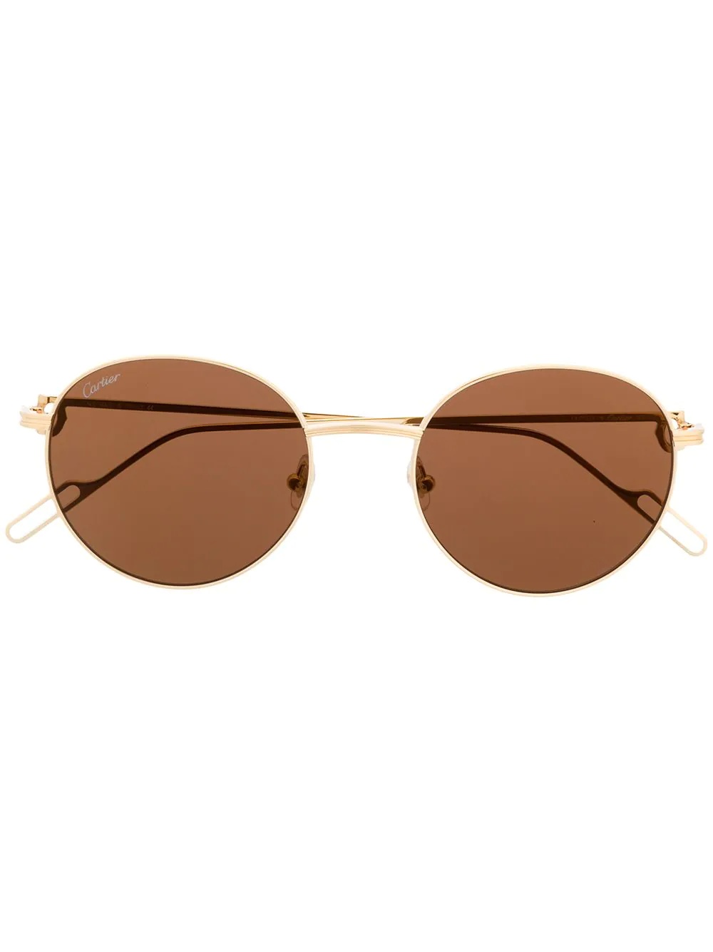 round-frame sunglasses - 1