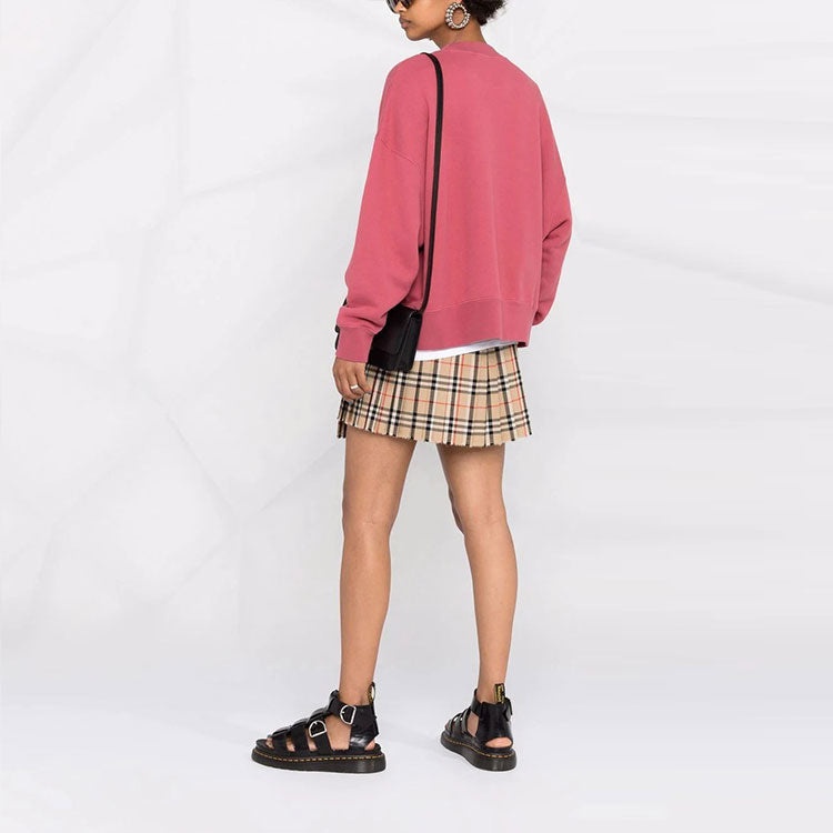 (WMNS) Palm Angels Teddy Bear Sweatshirt 'Punch Pink' PWBA017F21FLE0032860 - 2