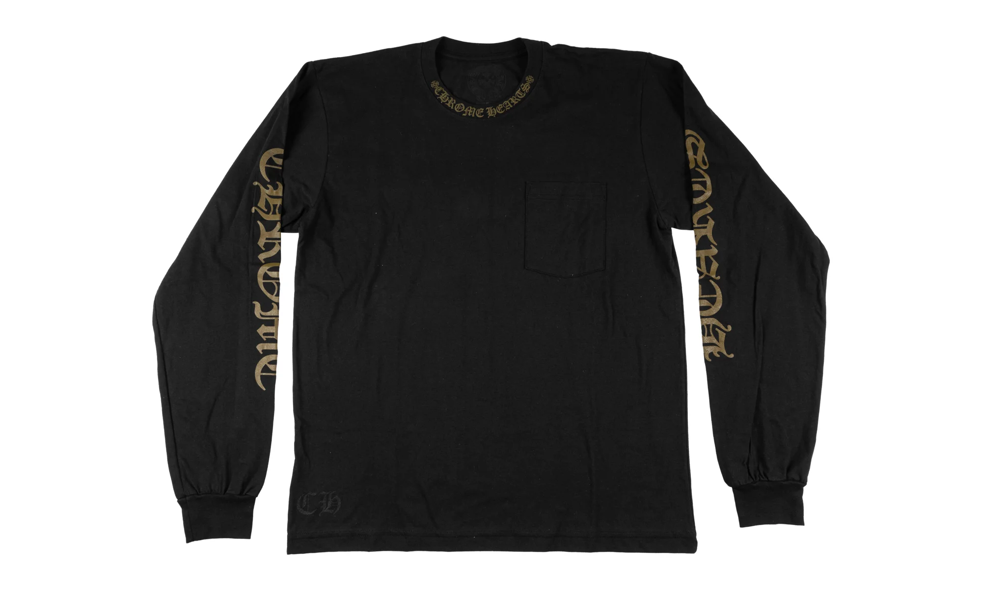 Neck Logo Long Sleeve Tee "Olive" CHRM0867 - 1