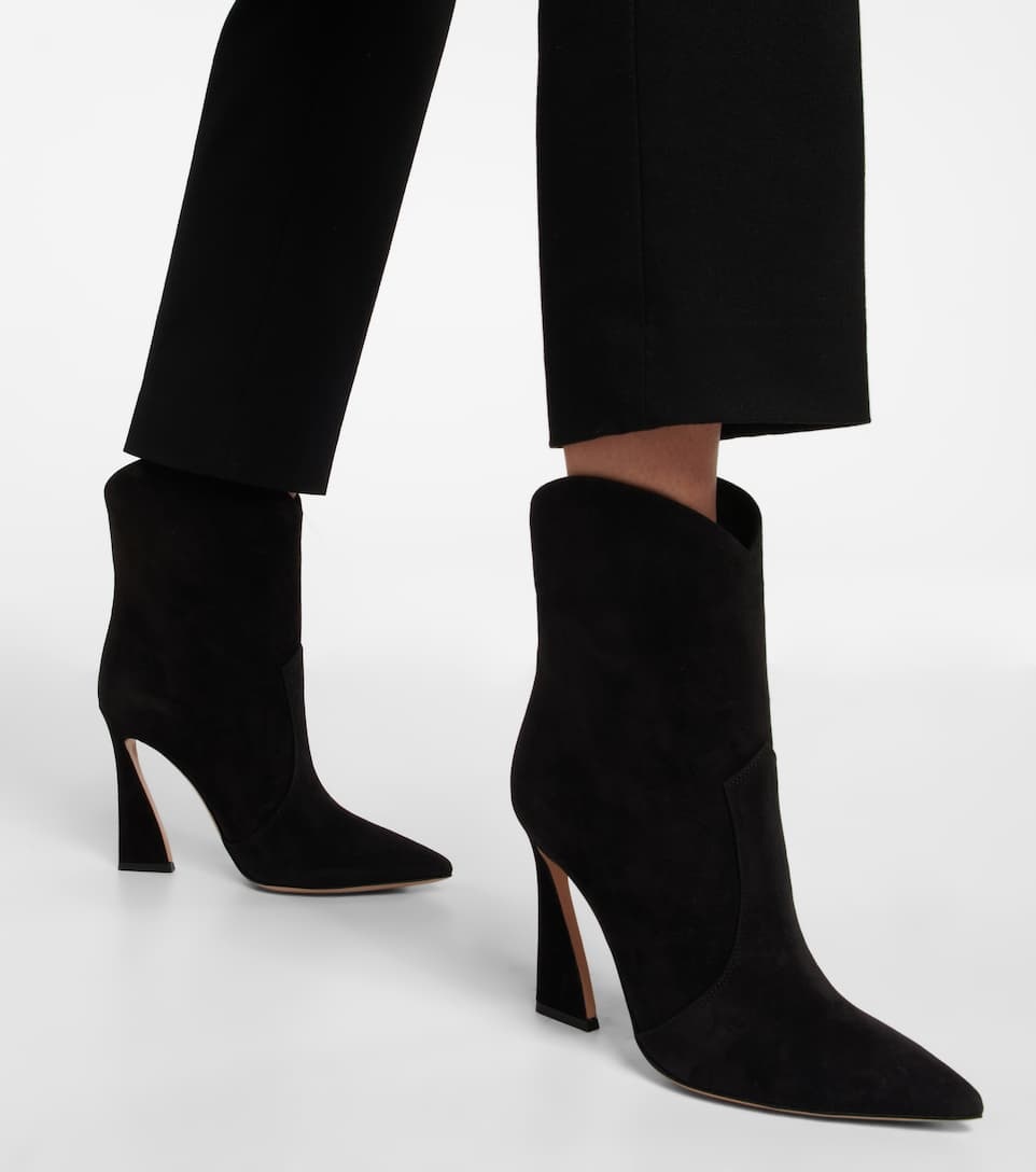 Vegas suede ankle boots - 4