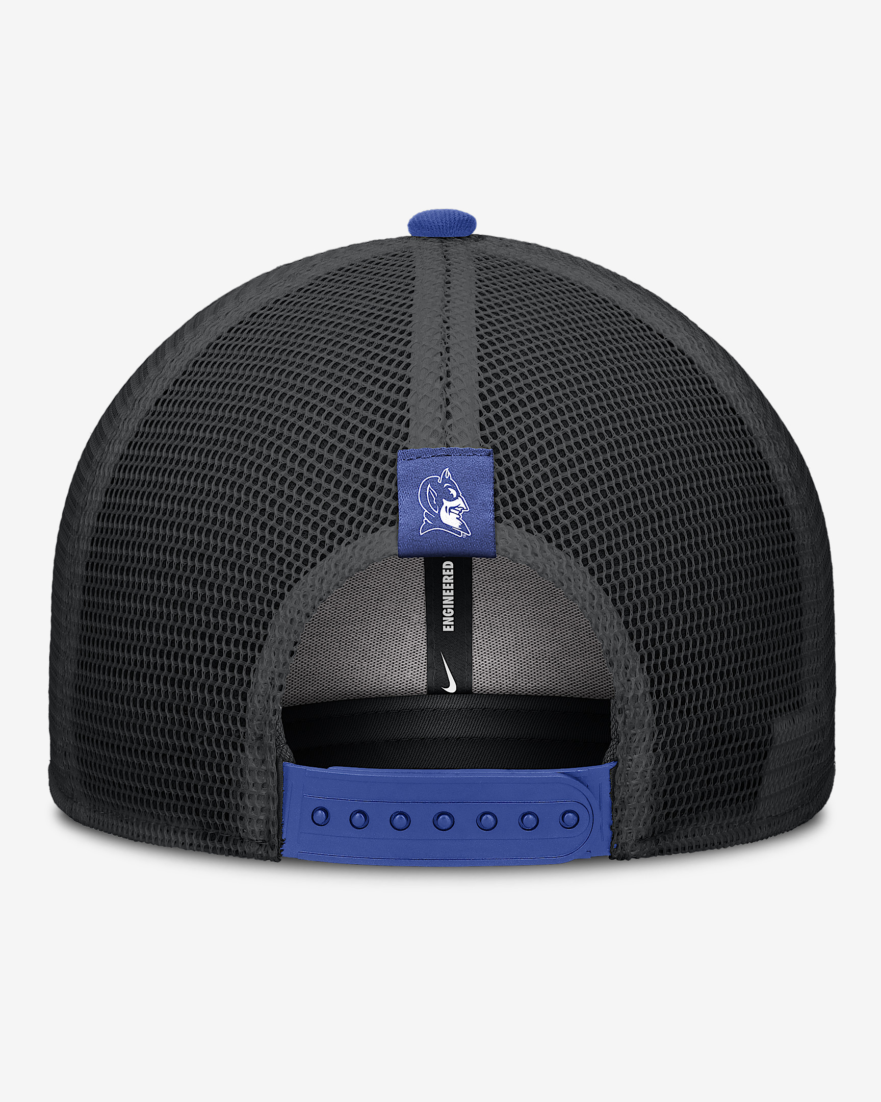 Duke Legacy Arch Rise Men's Nike Dri-FIT College Trucker Adjustable Hat - 2