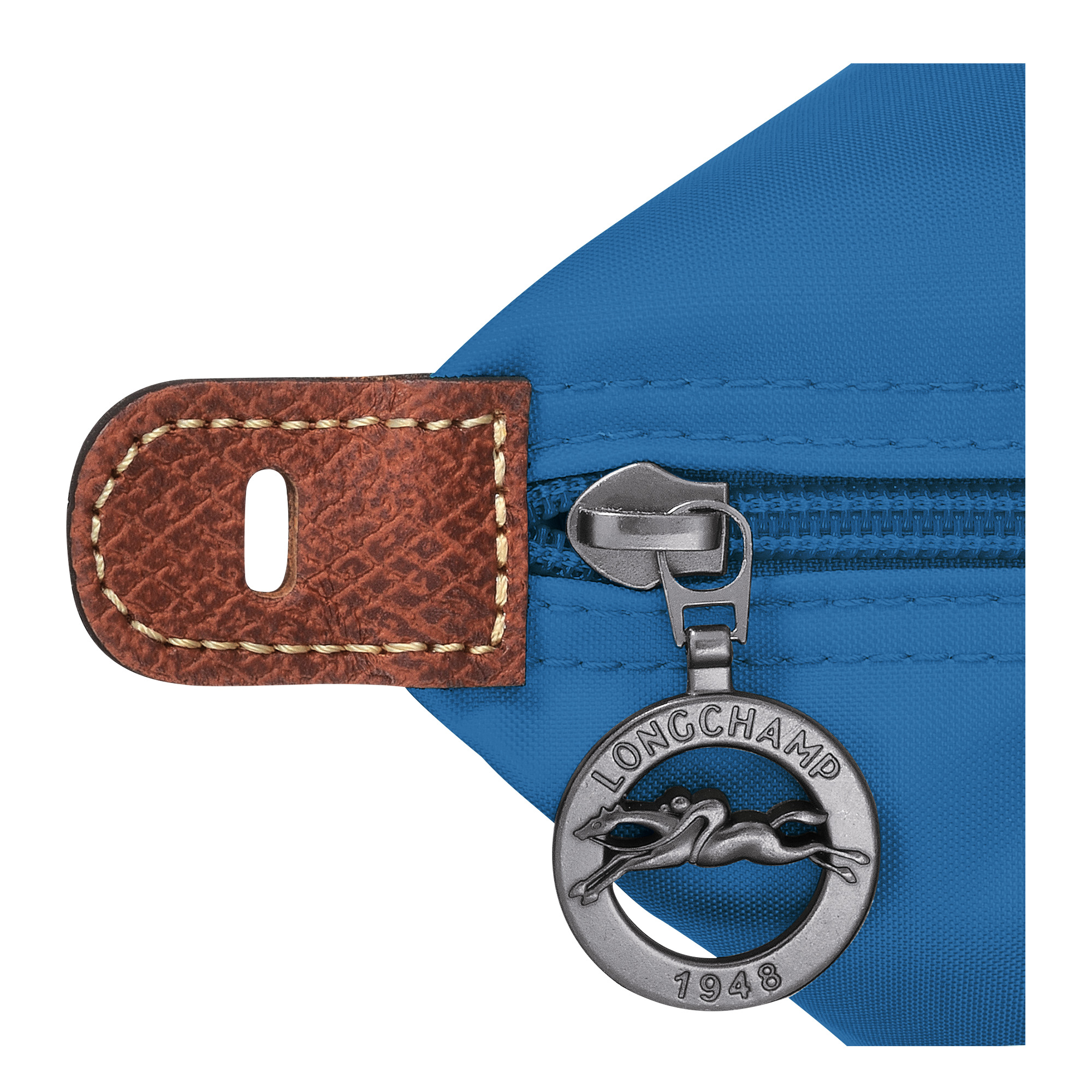 Le Pliage Original M Travel bag Cobalt - Recycled canvas - 4
