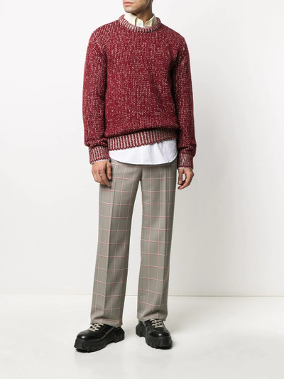 Marni contrast-knit jumper outlook