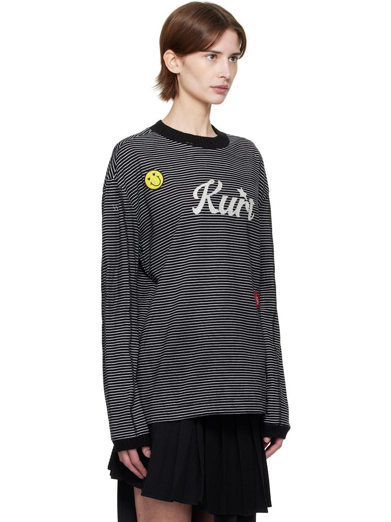 Black & White Kurt Stripe T-Shirt 2