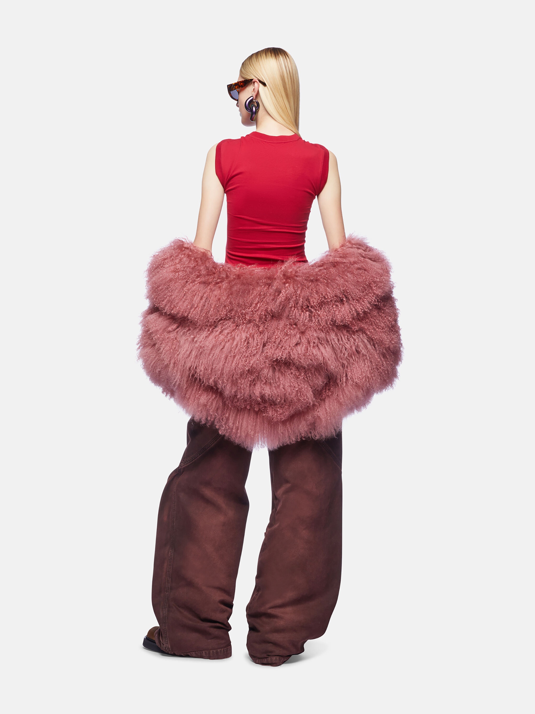 ''REESE'' VIBRANT RED TANK TOP - 3