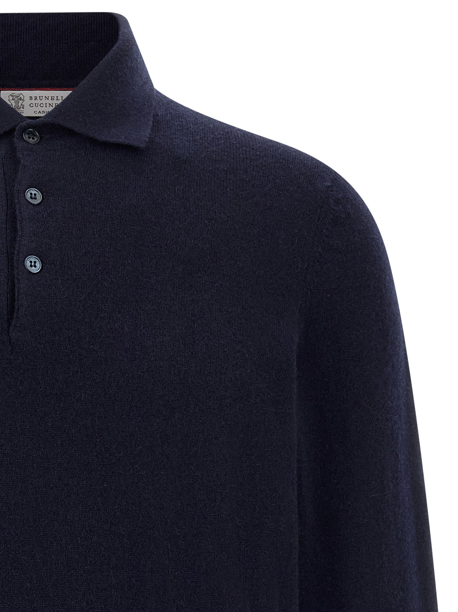 Cashmere Shirt Polo Blue - 3