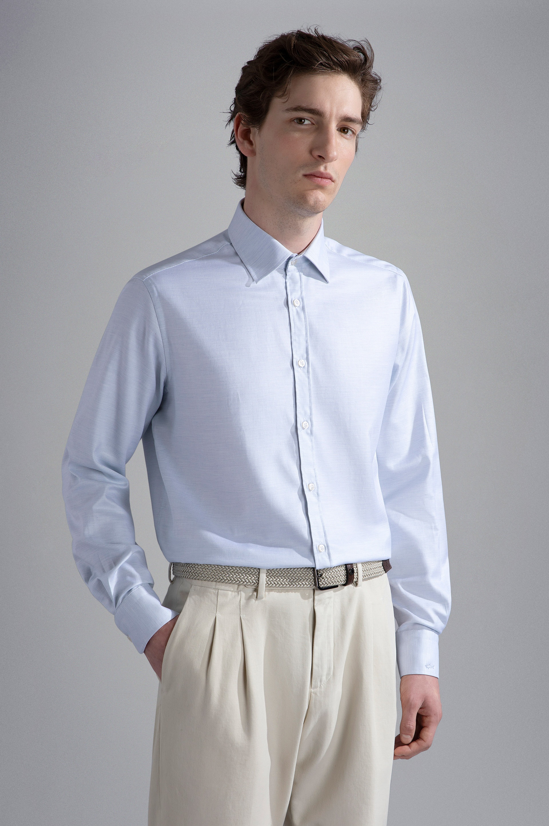COTTON TWILL SHIRT - 6