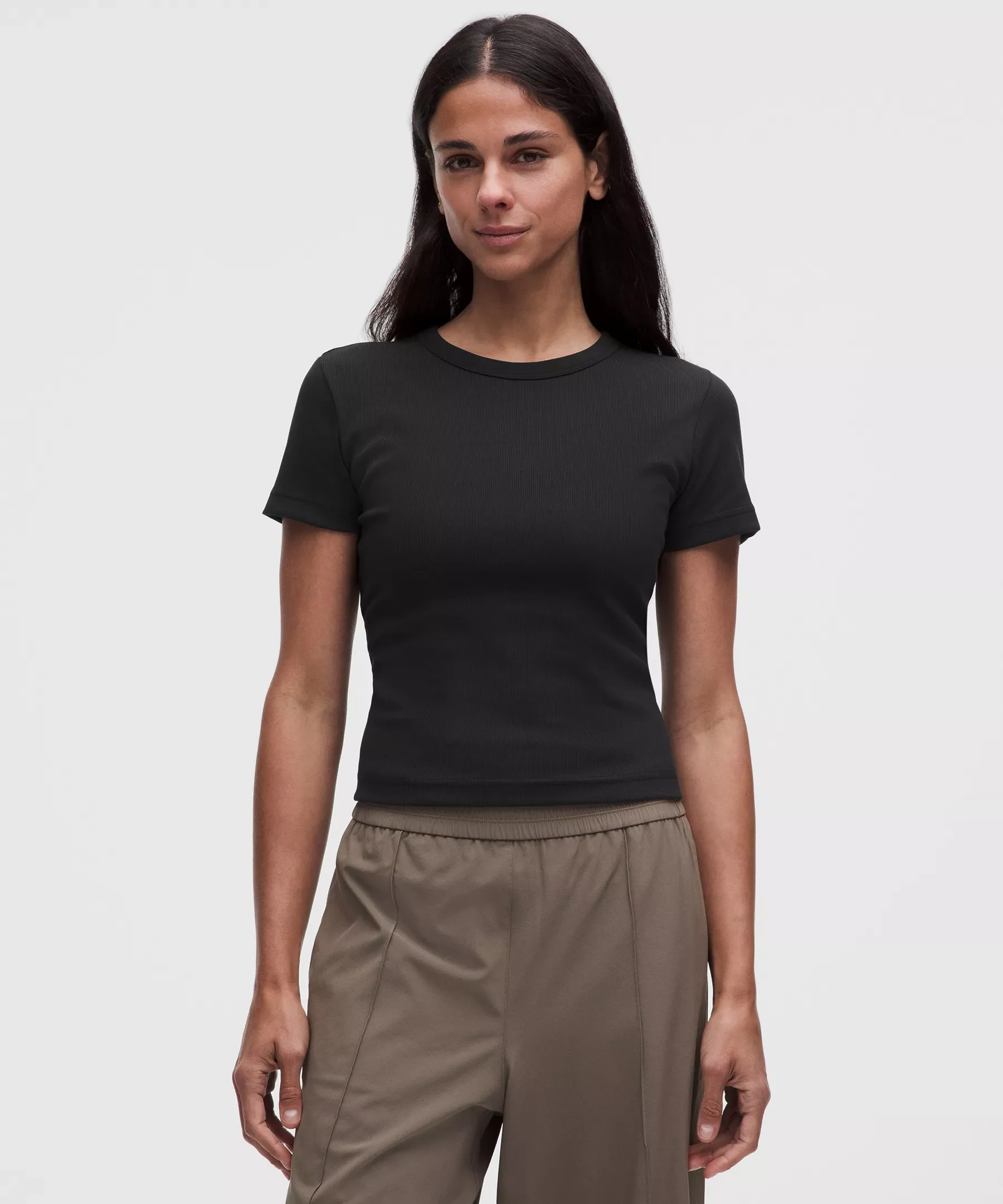 Little Ribbed Tee - 1
