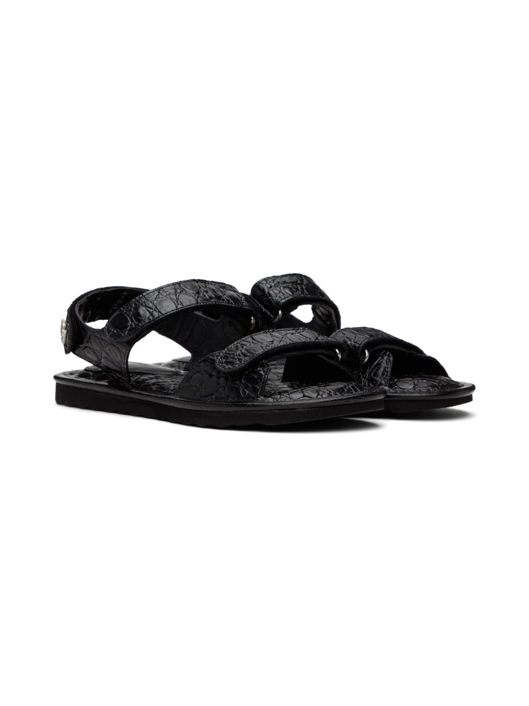Black Gideon Sandals - 4
