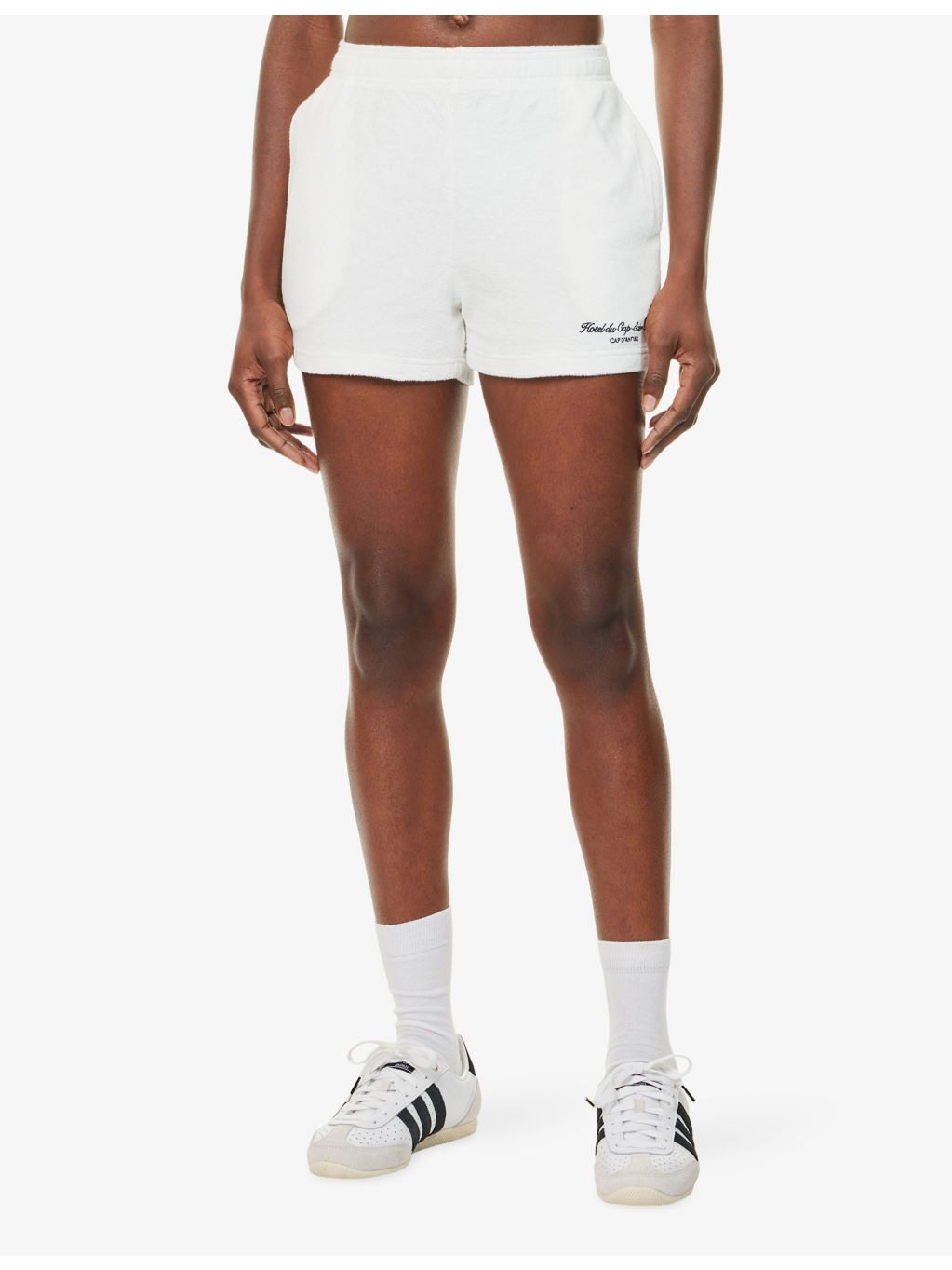 Eden Script Terry-Cotton Shorts - 3