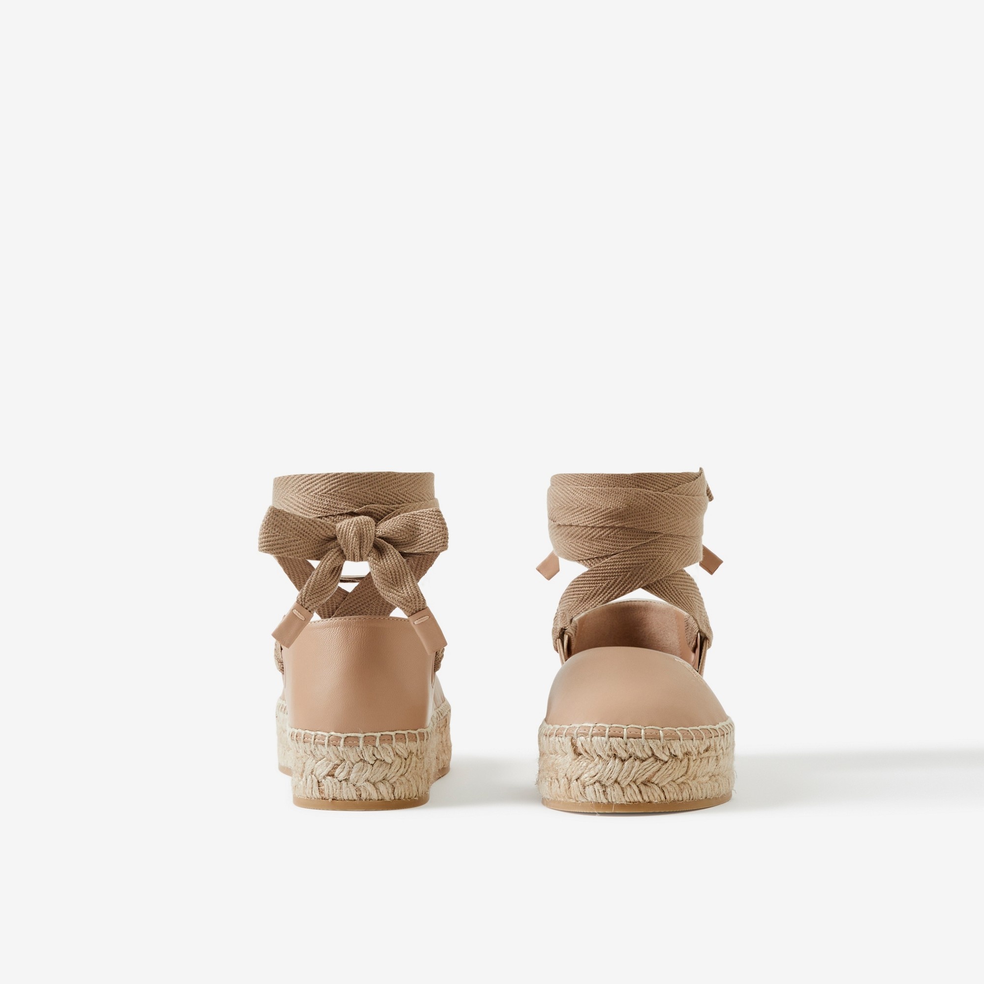 Leather Espadrilles - 4